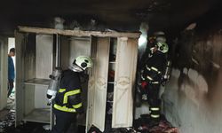 Mardin'de müstakil evde çıkan yangın söndürüldü