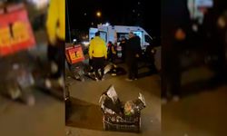 İki motosiklet kafa kafaya çarpıştı!