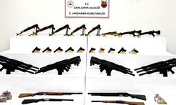 Şanlıurfa'da silah kaçakçılığı operasyonunda 8 şüpheli yakalandı