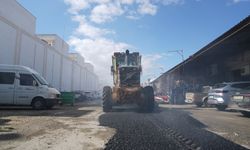 Kahramanmaraş Toptancılar Sitesi’nin Yolu Yenileniyor