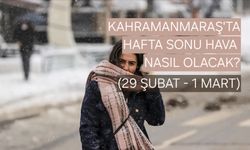 Kahramanmaraş’ta Hafta Sonu (28 Şubat-1 Mart 2026) Hava Nasıl Olacak?