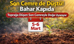 Baharın Müjdecisi 3. Cemre Toprağa Düştü: Havalar Ne Zaman Isınacak?