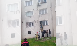 Kahramanmaraş'ta 1 kişi yangında mahsur kaldı