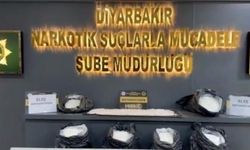Diyarbakır'da kontrol noktasında durdurulan bir tırda 81 kilogram yasaklı madde ele geçirildi