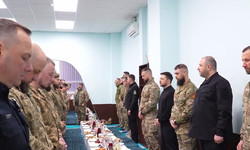 Ukrayna Devlet Başkanı Zelenskiy Kiev'de iftar programına katıldı