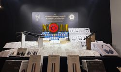 Kahramanmaraş’ta Yüzlerce Kaçak Elektronik Ürün Ele Geçirildi