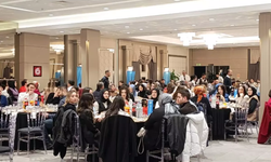 Sağlık kahramanları aynı sofrada