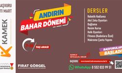 Andırın’da KAMEK Kurslarına Başvurular Başladı; 7 Branşta Ücretsiz Eğitim