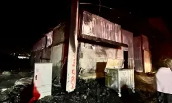 Dulkadiroğlu İstasyon Mahallesi'nde depo yangını!