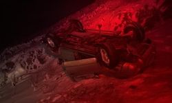 Şanlıurfa'da şarampole devrilen otomobildeki 2 kişi yaralandı