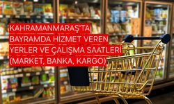 Kahramanmaraş’ta Arefe Günü ve Bayramda Neresi Açık Neresi Kapalı? İşte Saat Saat Detaylar...