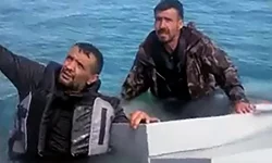 Adana'da denizde mahsur kalan 3 kişi balıkçılar tarafından kurtarıldı