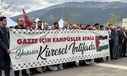 Kahramanmaraş’ta Filistin İçin Tek Ses!