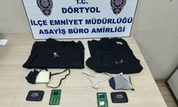 Ehliyet sınavına kopya düzeneğiyle girmeye çalışan 2 kardeş yakalandı