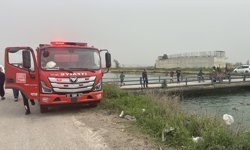 Adana'da sulama kanalında kaybolan genç için arama çalışması başlatıldı
