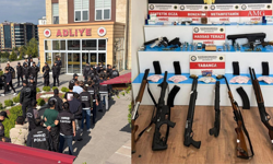 Kahramanmaraş merkezli yasaklı madde operasyonunda 45 zanlı tutuklandı