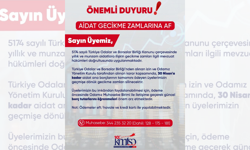 KMTSO’dan Aidat Gecikme Zamlarına Af