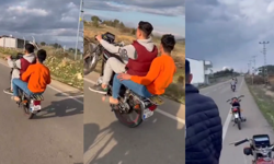 Kahramanmaraş’ta Tehlikeli Yolculuk Kamerada