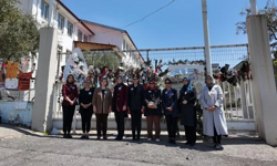 Ulusal Kadın Yazarlar Derneği’nden Ayser Çalık Ortaokulu Önünde Duygusal Anma