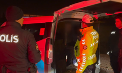 Kayseri'de polisten kaçan alkollü sürücü kaza yapınca yakalandı