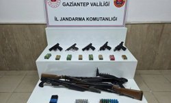 Gaziantep'te silah kaçakçılığı operasyonunda 19 şüpheli yakalandı