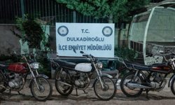Kahramanmaraş’ta motosiklet hırsızları yakalandı!