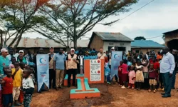 Kahramanmaraş Şehitleri Adına Afrika’da Su Kuyusu Açıldı