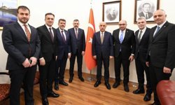 AK Parti Kahramanmaraş Heyeti İçişleri Bakanı Çiftçi ile Bir Araya Geldi