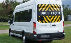 'Okul Taşıtı' yazmayan servis aracına 2 bin 719 TL ceza kesildi