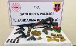 Şanlıurfa'da evinde uzun namlulu silah ve mühimmat ele geçirilen şüpheli yakalandı