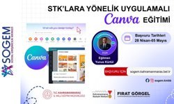 Kahramanmaraş'ta STK’lara “Uygulamalı Canva Eğitimi” Programı