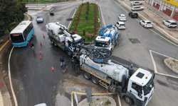 Kahramanmaraş'ta yağışlar sonrası yol çalışmaları sürüyor