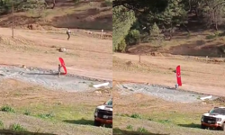 Kahramanmaraş’ta Yürek Isıtan Görüntü! Küçük Çocuğun Türk Bayrağına Duyarlılığı Takdir Topladı