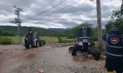 Andırın’da sel, ekili alanları vurdu