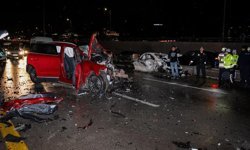 Ankara'da zincirleme trafik kazası: 8 yaralı