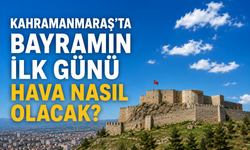 Kahramanmaraş’ta Bayramın İlk Günü Hava Nasıl Olacak?