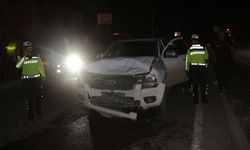 Cizre'de pikap ile otomobilin çarpıştığı kazada 2 kişi yaralandı