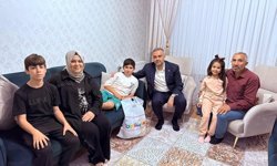 Başkan Toptaş’tan Acılı Ailelere Destek Ziyareti