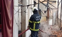 Reyhanlı'da evde çıkan yangın söndürüldü