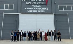 Kahramanmaraşlı Gençler TUSAŞ Kahramanmaraş Üretim Tesisleri'ni Ziyaret Etti