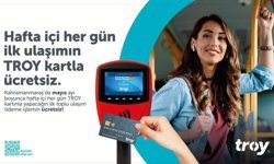 Kahramanmaraş'ta Mayıs ayında TROY Kart ile Hafta İçi İlk Yolculuk Ücretsiz