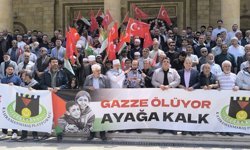 Kahramanmaraş'ta Abdülhamithan Camisi’nde Filistin’e Destek Sesi