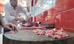 Kahramanmaraş’ta Kasaplarda Bayram Mesaisi Başladı