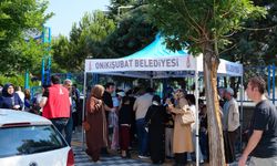Onikişubat Belediyesi'nden YKS Velilerine İkram