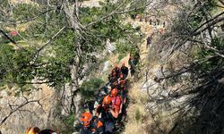 10 ilden gelen ekipler Kahramanmaraş'ta dağ kurtarma eğitimi alıyor