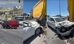 Kahramanmaraş'ta Peş Peşe Trafik Kazaları!