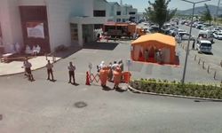 Devlet hastanesinde nefes kesen kimyasal sızıntı tatbikatı!