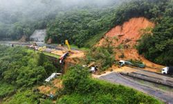 Giresun'da heyelan nedeniyle 21 ev tedbir amacıyla boşaltıldı