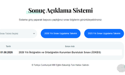 İOKBS Sonuçları Açıklandı! MEB Sonuç Sorgulama Ekranı