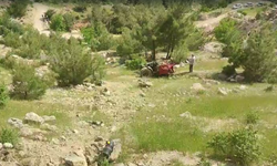 Kahramanmaraş’ta Facianın Eşiğinden Dönüldü: Traktör Uçuruma Yuvarlandı
